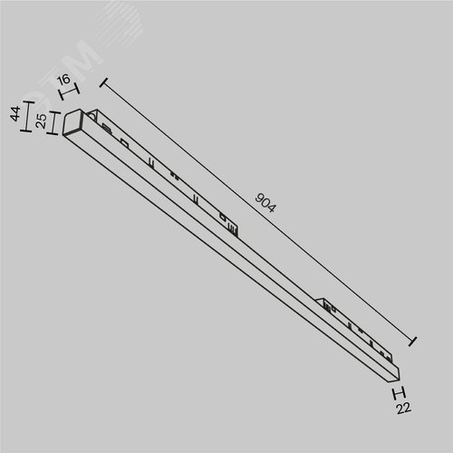 Светильник трековый Basis Exility 2700-6000K 30Вт 120 град Dim Smart - фото 2