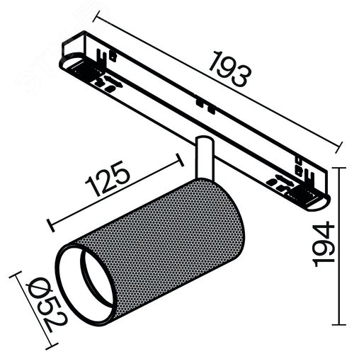 Светильник трековый Artisan Exility 4000K 12Вт 36 град - фото 2