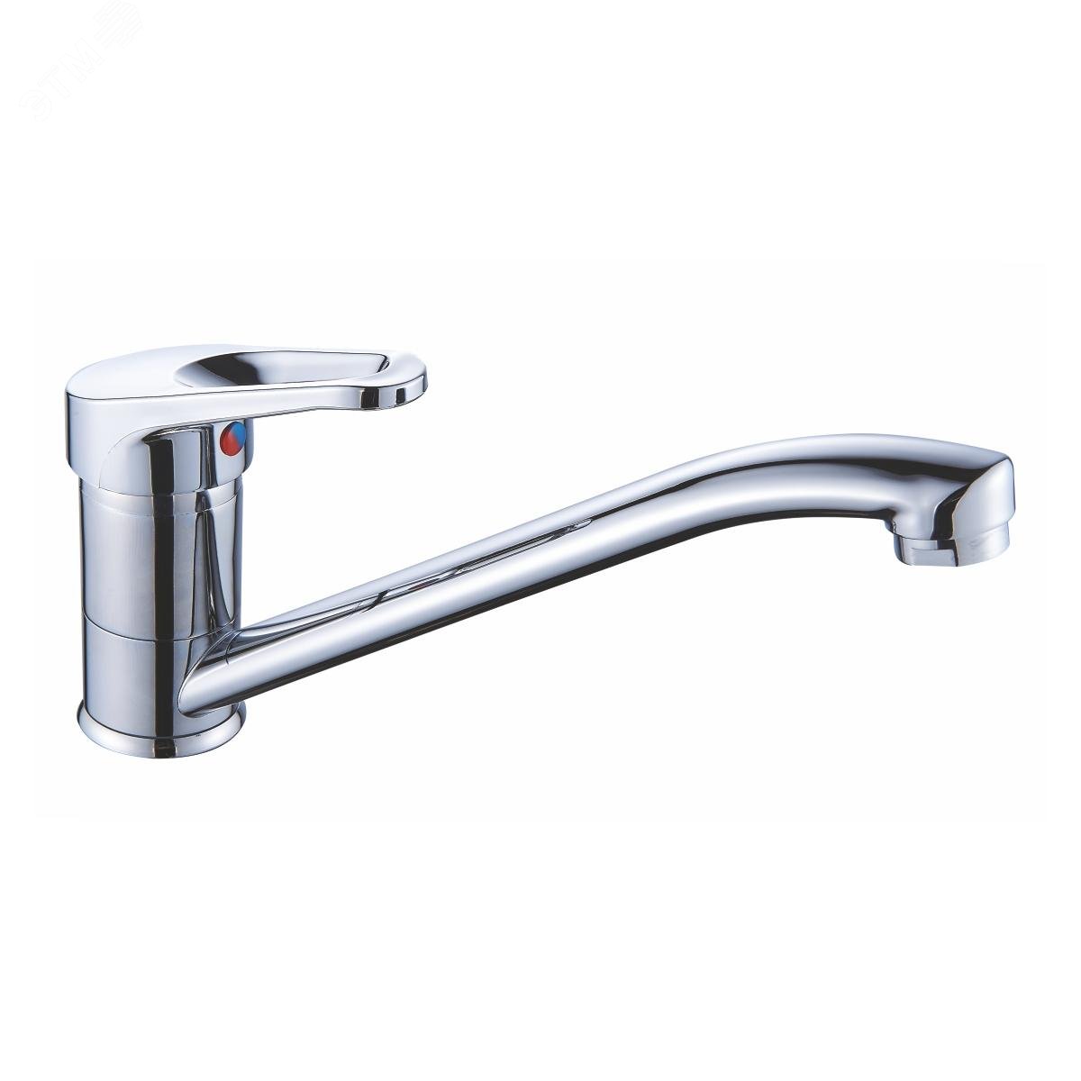 Изображение товара Кухонный смеситель АНТЕЙ серии Викинг с длинным поворотным изливом