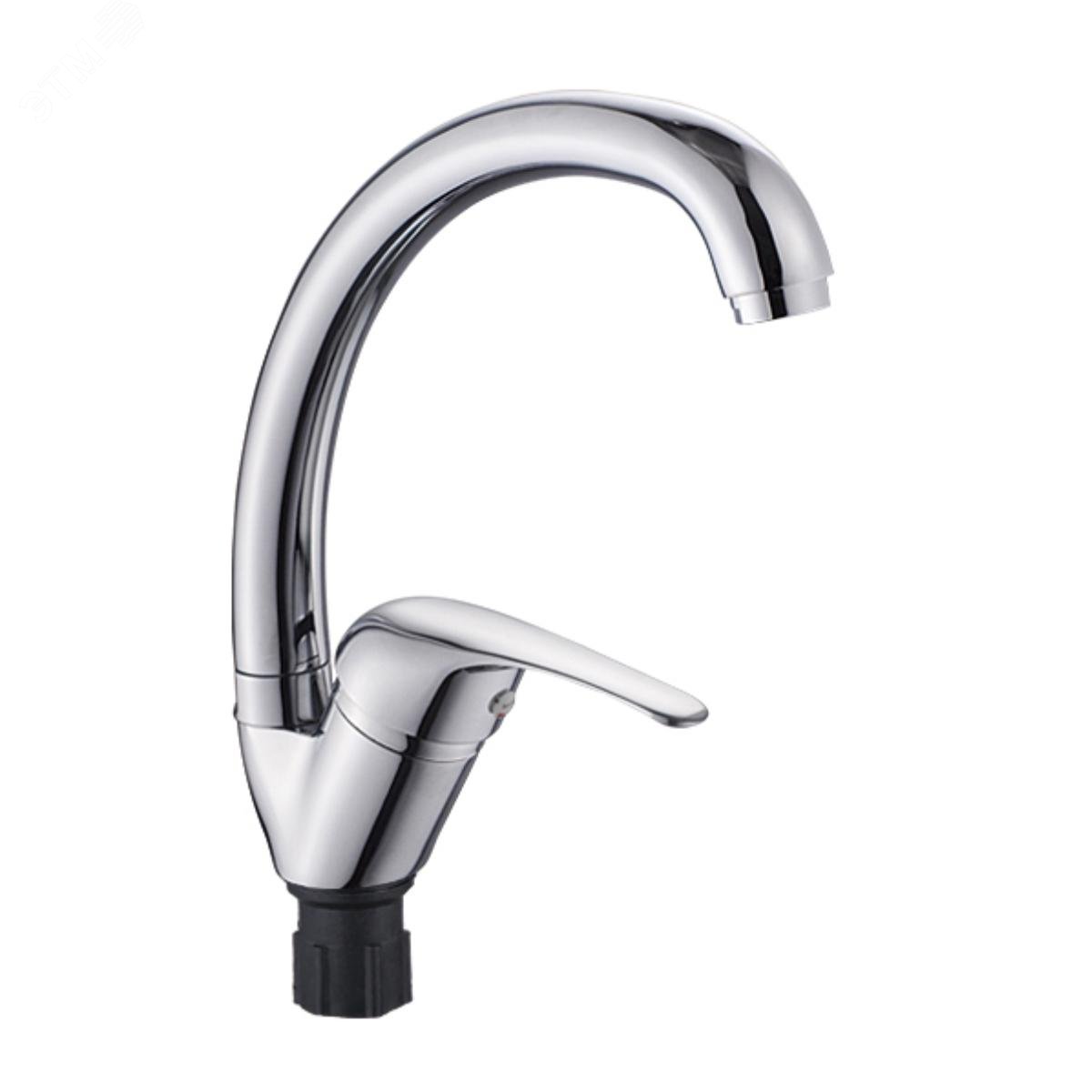 Изображение товара Смеситель для кухни Альфа с высоким изливом АНТЕЙ