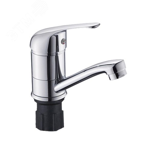 Изображение товара Смеситель для кухни шаровый с коротким изливом, крепеж гайка (шт)