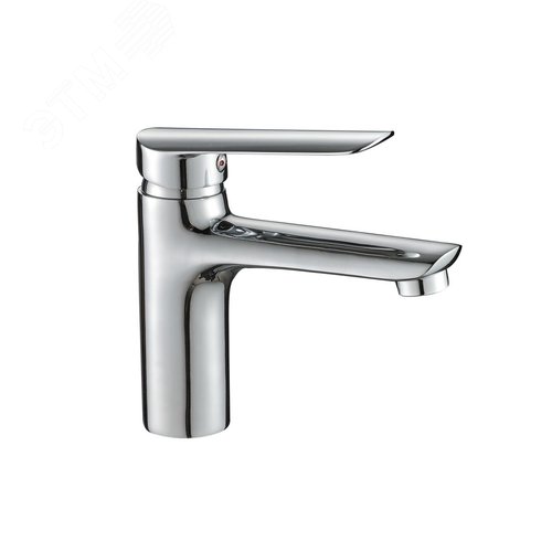 Изображение товара Смеситель для умывальника шаровый крепеж гайка (шт)