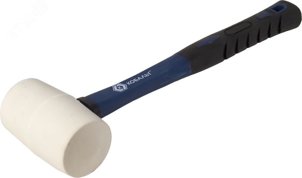 Изображение товара Киянка 225 гр с белой резиной и фибергласовой рукояткой