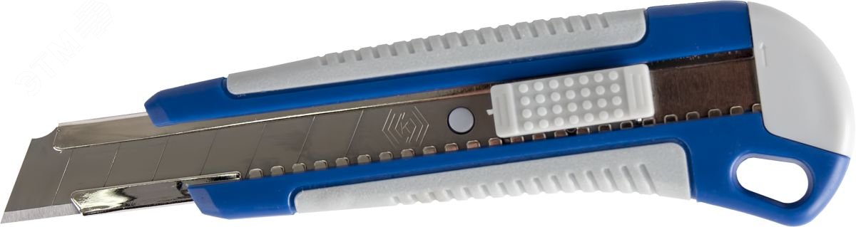 Изображение товара Технический нож с лезвием 18 мм двухкомпонентным корпусом и автостопом