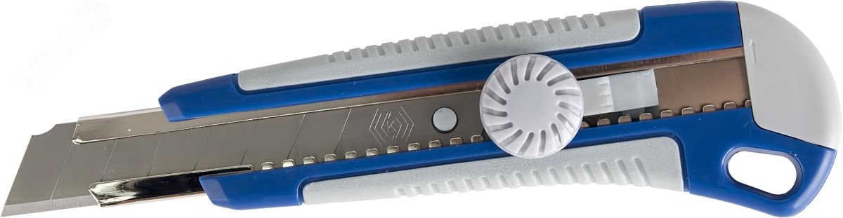 Изображение товара Технический нож с лезвием 18 мм двухкомпонентный корпус фиксатор