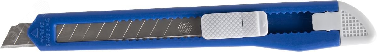 Изображение товара Нож технический лезвие 9 мм, пластиковый корпус,пакет (шт)