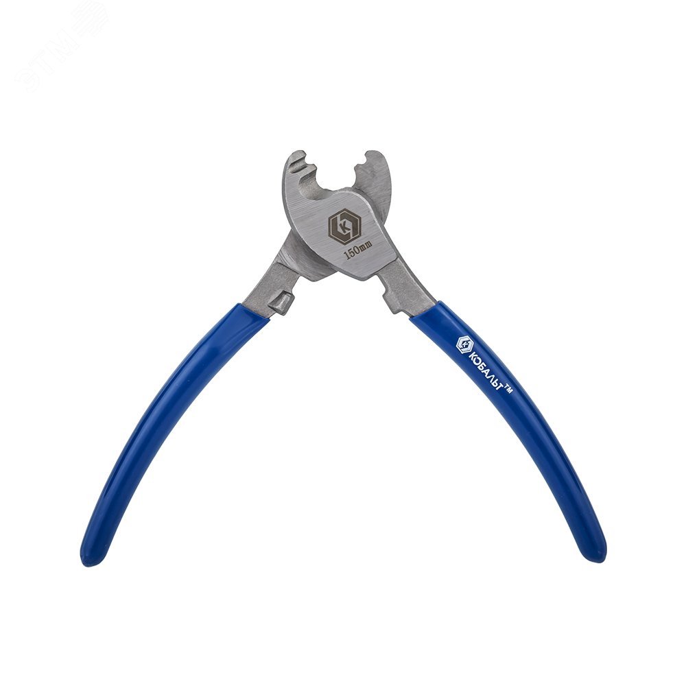 Изображение товара Кабелерез 150 мм из CR-V с прорезиненными рукоятками и подвесом КОБАЛЬТ