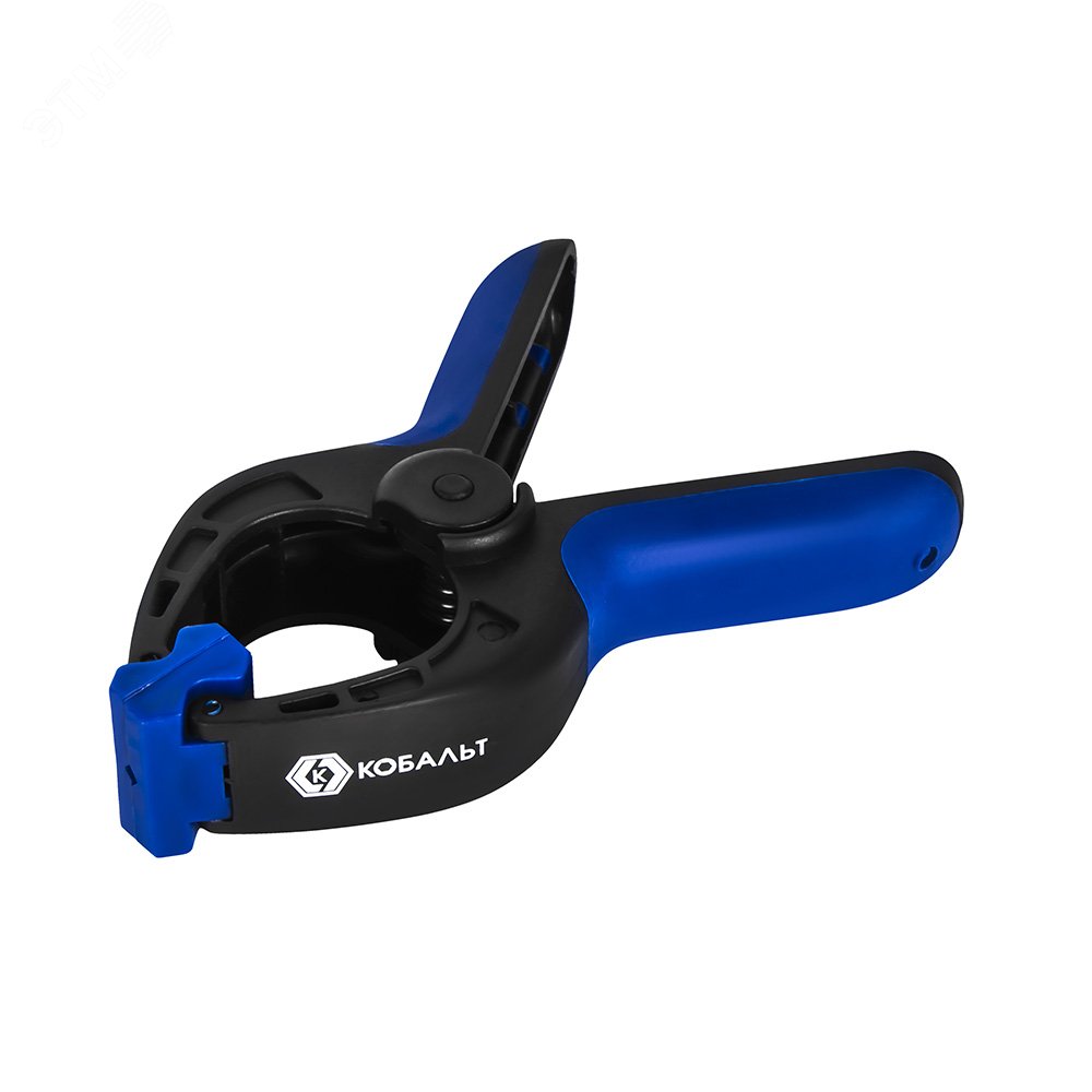 Изображение товара Зажим ручной 100 мм КОБАЛЬТ - надежный инструмент для монтажа и фиксации