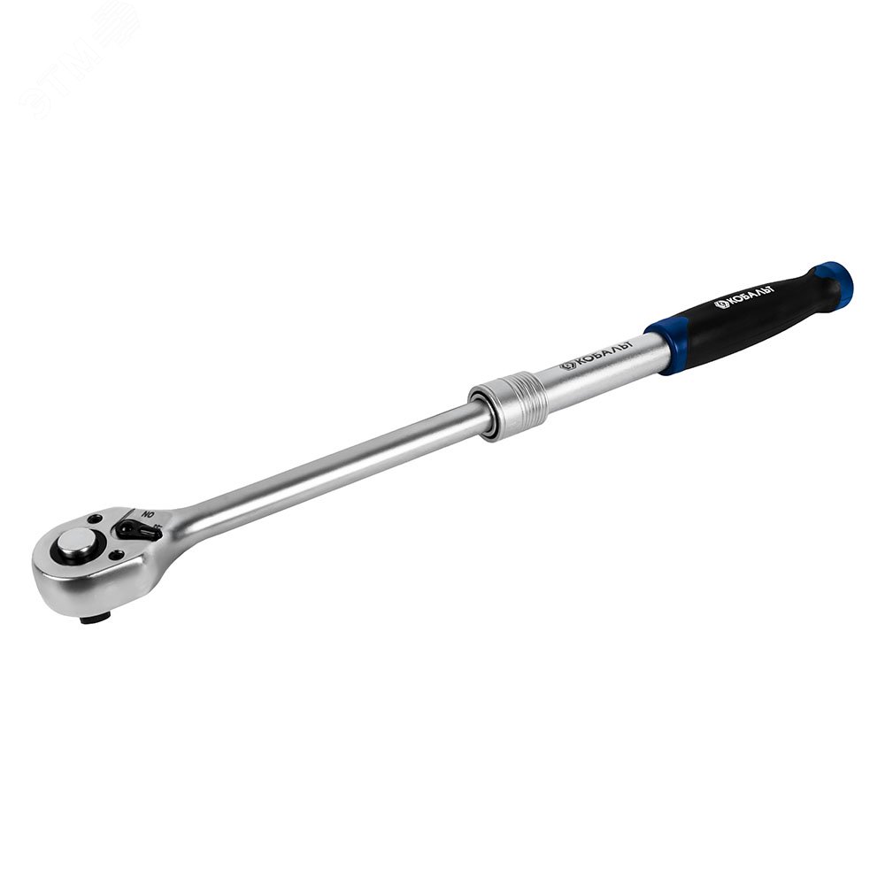 Изображение товара Рукоятка пересточная телескопическая 305-445 мм 72 зуба КОБАЛЬТ