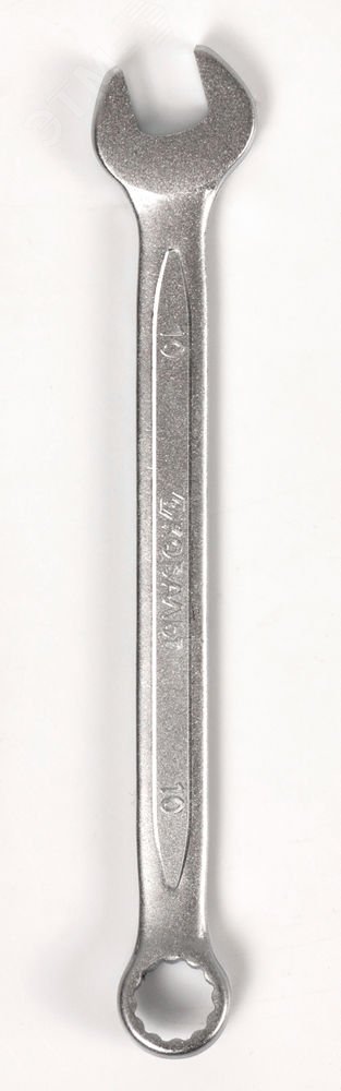 Изображение товара Ключ комбинированный 10 мм Cr-V, один шт, качественный инструмент