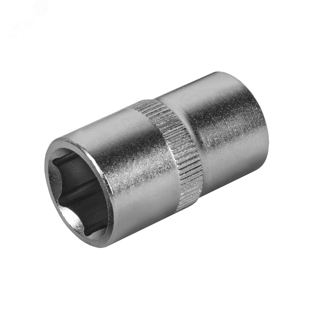 Изображение товара Головка торцевая 1-2 дюйма 15 мм CR-V, металлическая, для шурупов