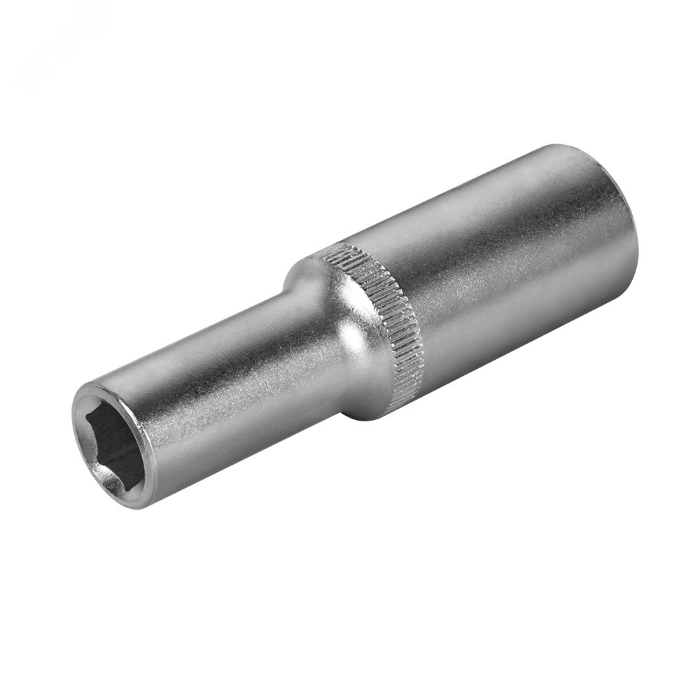 Изображение товара Головка торцевая глубокая 1-2 10 мм Cr-V 76 мм КОМБОЛЬТ