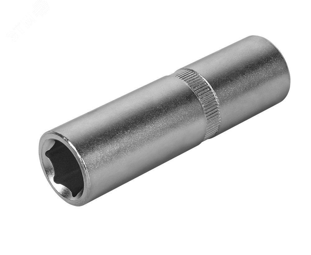 Изображение товара Головка торцевая глубокая 1-2 дюйма 14 мм КОБАЛЬТ сталь хром-ванадиевая