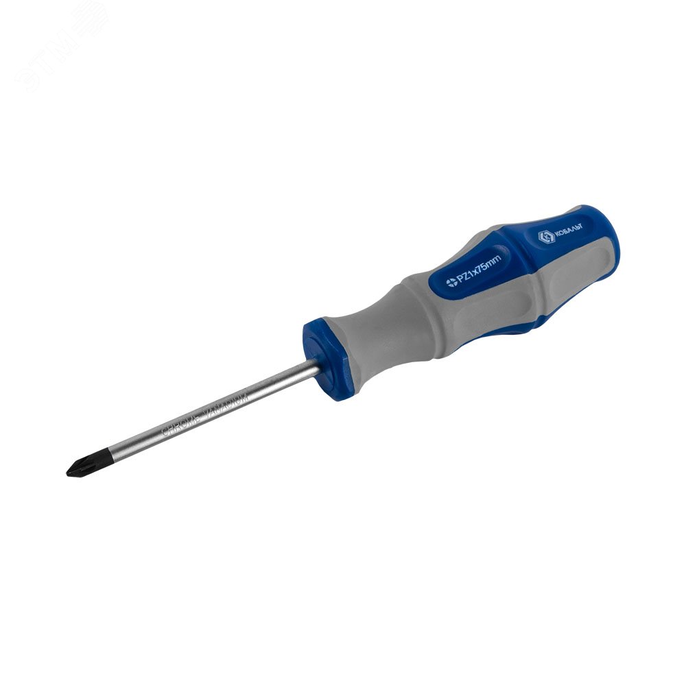 Изображение товара Отвертка Ultra Grip PZ-1 75 мм CR-V двухкомпонентная рукоятка подвес