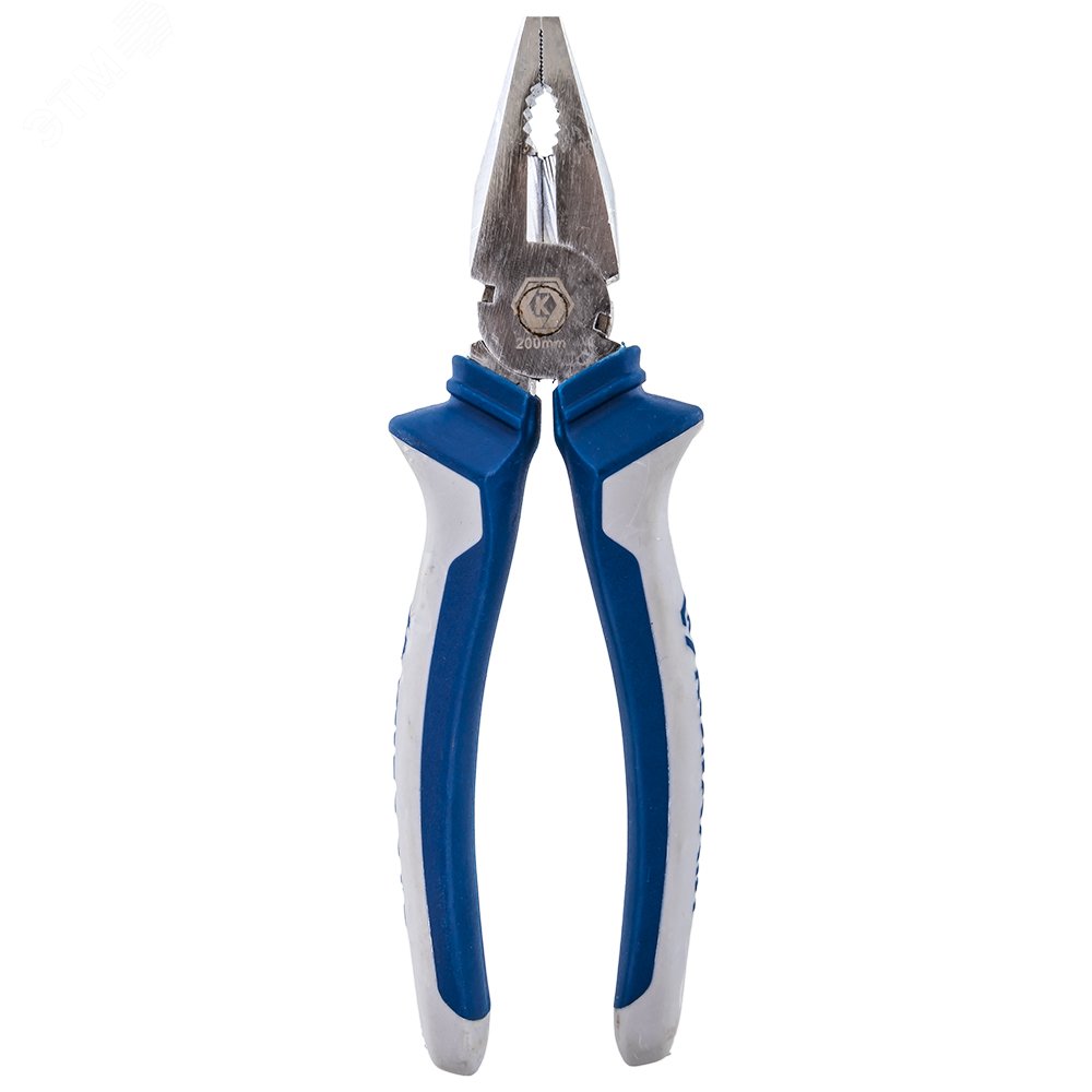 Изображение товара Пассатижи 200 мм с 2-х компонентными рукоятками КОБАЛЬТ