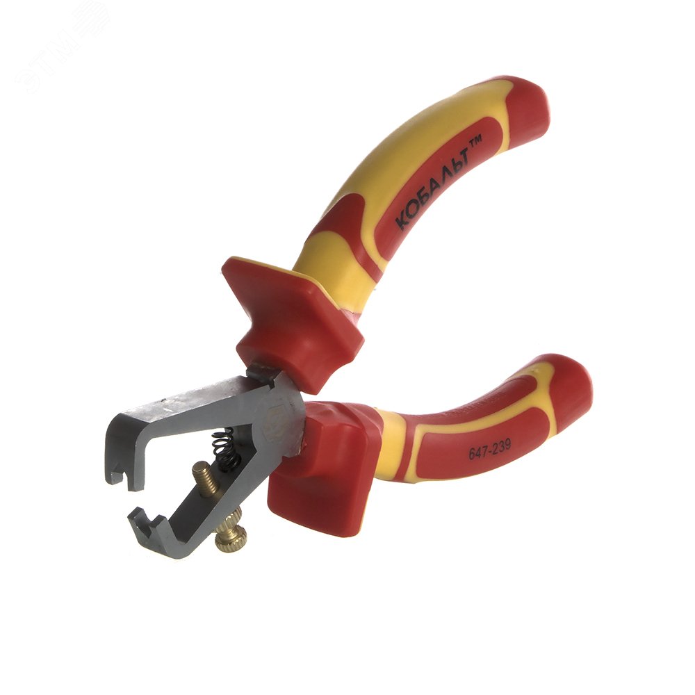 Изображение товара Клещи для снятия изоляции диэлектрические 160 мм CR-V КОБАЛЬТ