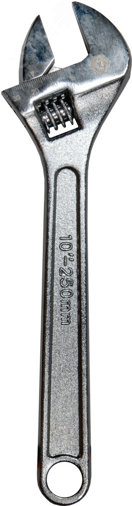 Изображение товара Ключ разводной 250 мм с шириной захвата 30 мм CR-V подвес КОБАЛЬТ