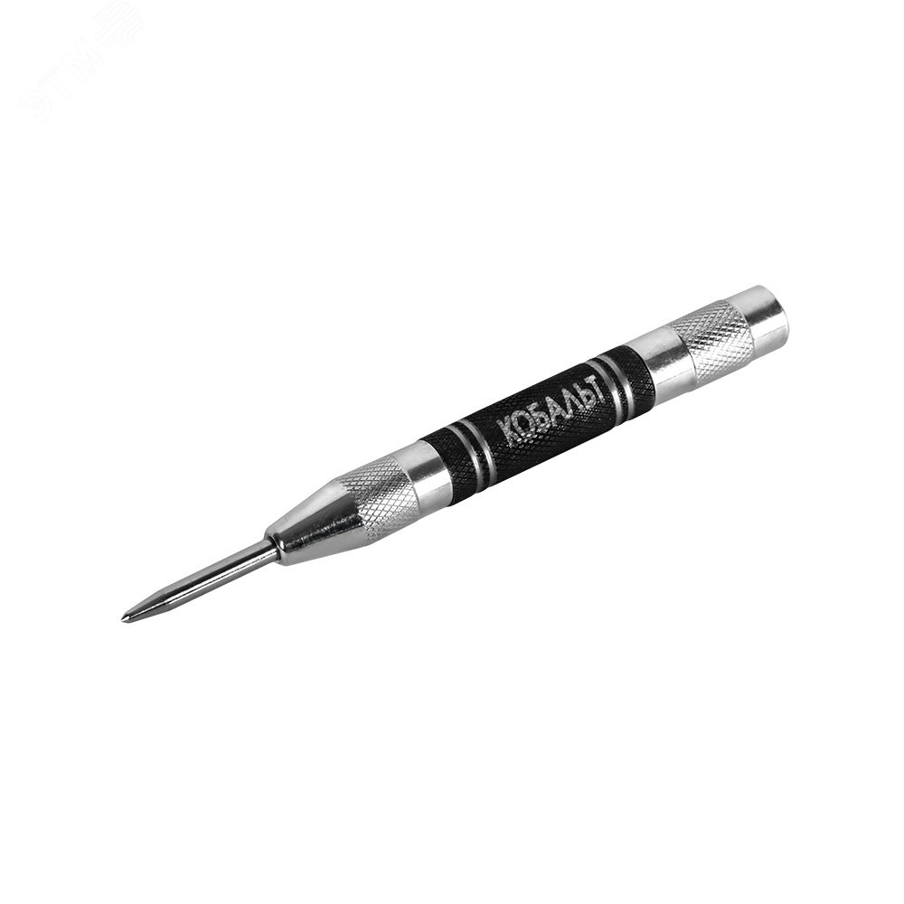 Изображение товара Кернер автоматический 4 х 130 мм из стали с хром-ванадиевым стержнем