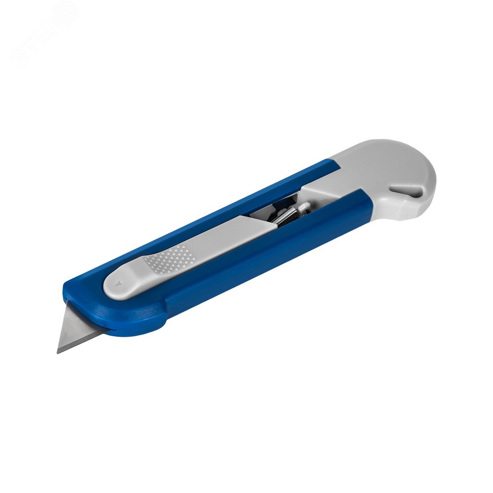 Изображение товара Технический безопасный нож с трапециевидным лезвием 19 мм ABS пластик