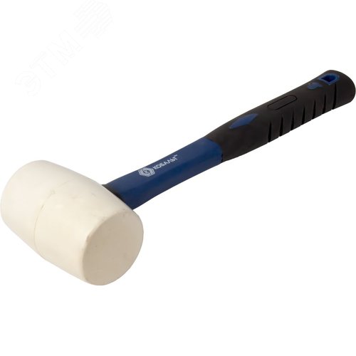 Изображение товара Киянка 450 гр, белая резина, фибергласовая рукоятка (шт)