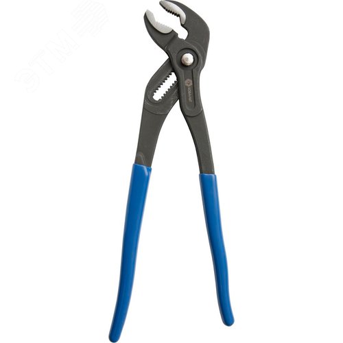 Изображение товара Клещи переставные 300 мм, с кнопочным фиксатором, максимальный захват 40 мм, CR-V, подвес (шт)