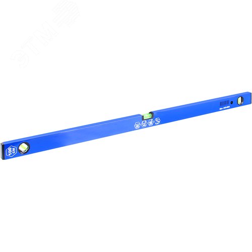 Изображение товара Уровень строительный Комфорт, 1000 мм, профиль 20 x 49 мм, 3 глазка, точность 1 мм-м (шт)