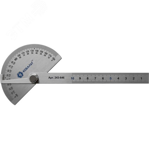 Изображение товара Угломер переставной с транспортиром, 150 мм (шт)