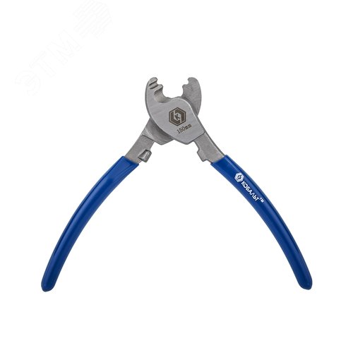 Изображение товара Кабелерез 150 мм, CR-V, диаметр реза до 6 мм, площадь сечения 22 мм2, прорезиненные рукоятки, подвес (шт)