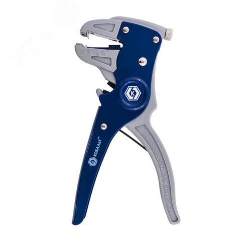 Изображение товара Клещи для снятия изоляции автоматические, 180 мм, 0.75 - 6.0 мм2, резка проводов до 6 мм2, блистер (шт)