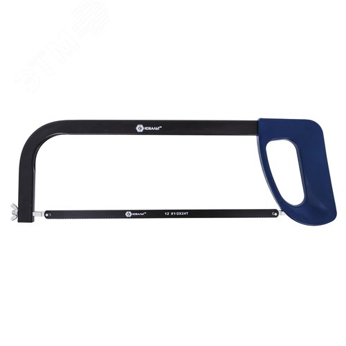 Изображение товара Ножовка по металлу 300 мм, пласт. рукоятка, металл. рамка, полотно в компл. (шт)