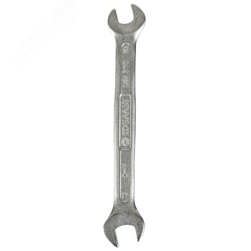 Изображение товара Ключ рожковый 10 x 12 мм Cr-V, 1 шт, подвес (шт)