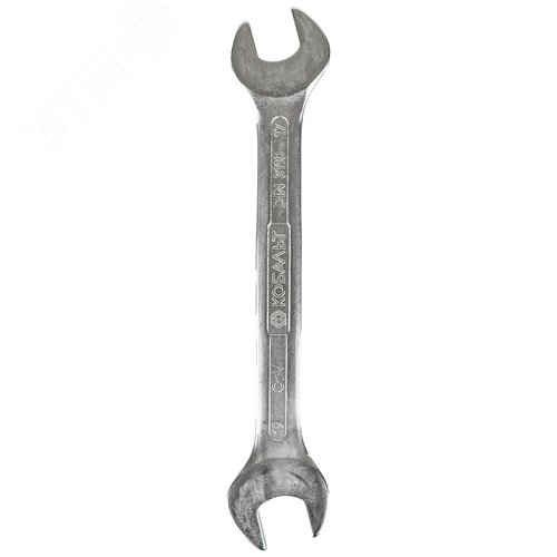 Изображение товара Ключ рожковый 17 x 19 мм Cr-V, 1 шт, подвес (шт)