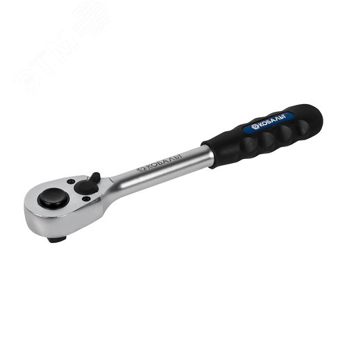 Изображение товара Рукоятка трещоточная 1-2 250 мм, 72 зуба флажковый переключатель, 1 шт, подвес (шт)