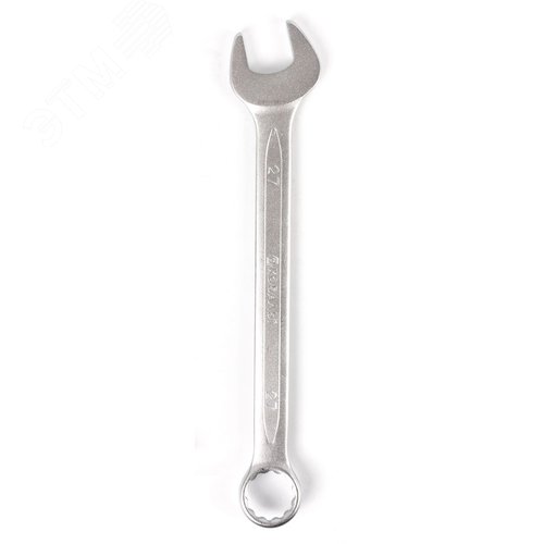 Изображение товара Ключ комбинированный 27 мм Cr-V, 1 шт, подвес (шт)