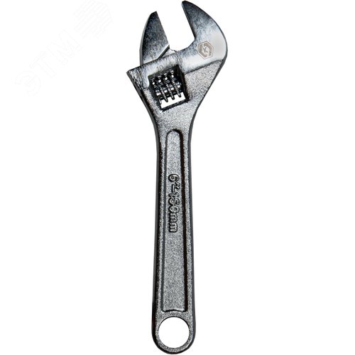 Изображение товара Ключ разводной 150 мм, ширина захвата 19 мм, CR-V, подвес (шт)