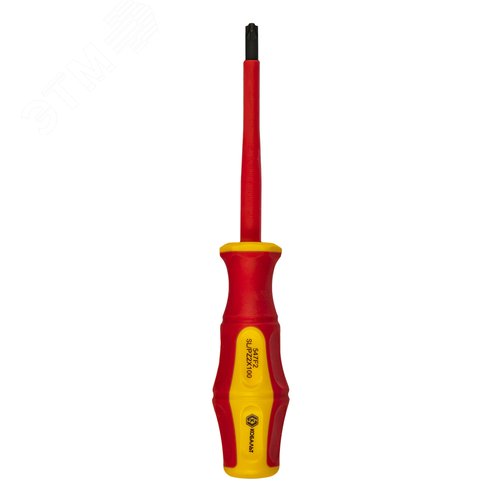 Изображение товара Отвертка диэлектрическая Ultra Grip FL-PZ-2 х 100 мм, CR-V, двухкомпонентная рукоятка, подвес (шт)