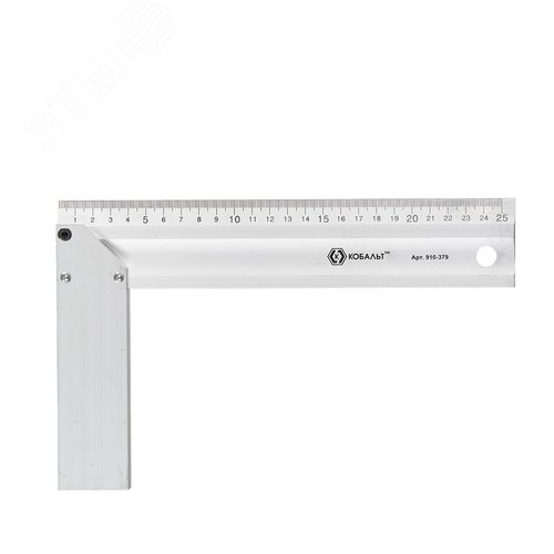 Изображение товара Угольник столярный 250 мм, алюминиевый (шт)