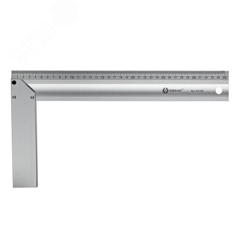 Изображение товара Угольник столярный 350 мм, алюминиевый (шт)