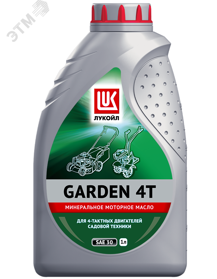 Изображение товара Масло моторное ЛУКОЙЛ GARDEN 2Т 4 литра для бензиновых двигателей