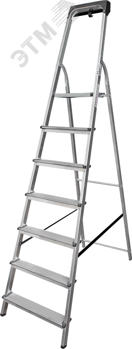 Изображение товара Алюминиевая стремянка NV 1115 7 ступеней с органайзером 3,48 м рабочая высота