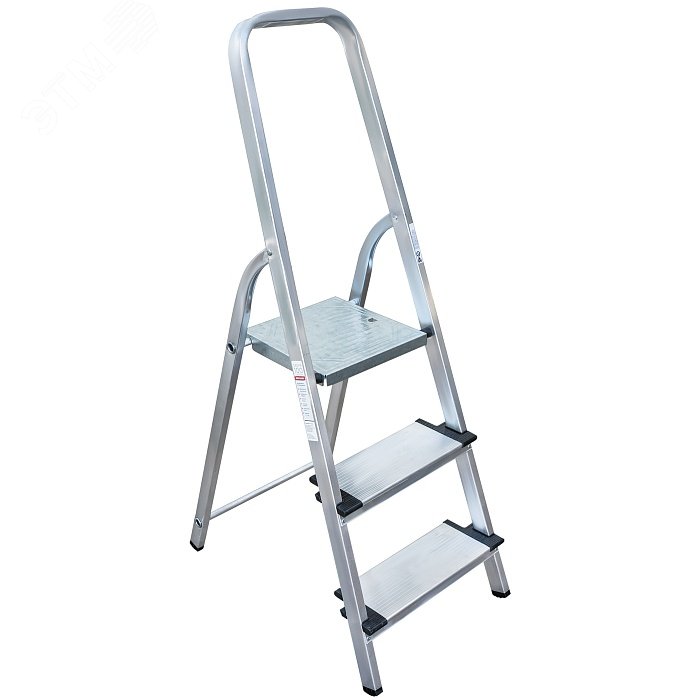 Изображение товара Алюминиевая стремянка NV 1117 3 ступени рабочая высота 2,6 м Россия