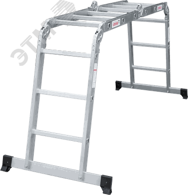 Изображение товара Алюминиевая лестница-трансформер NV 1322 4в1 двухсторонняя 5.25 м