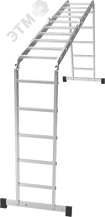 Изображение товара Алюминцевая лестница-трансформер NV 1322 4 в 1 для бытовых нужд