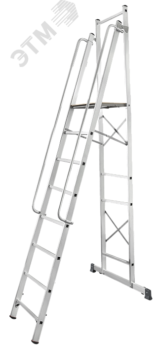 Изображение товара Лестница - стремянка NV 1540 НВА Легкая алюминиевая 4,18 м