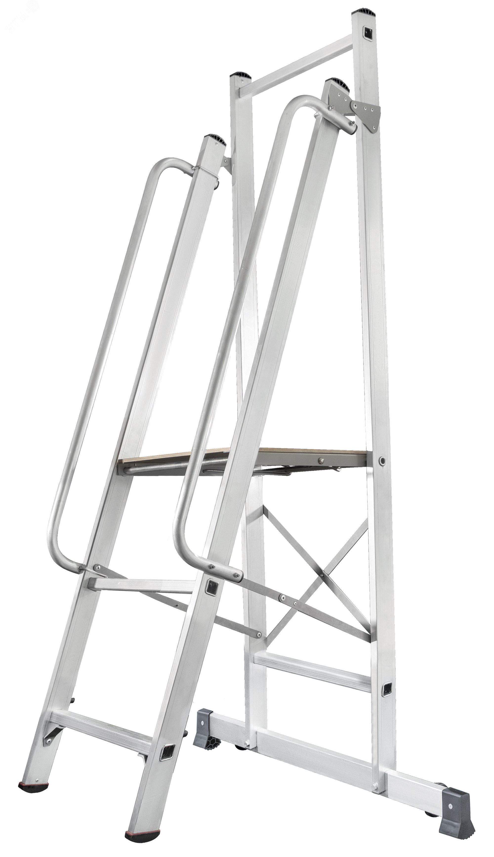 Изображение товара Лестница-стремянка NV 1540 Новая Высота рабочая высота 3.34 м, 150 кг