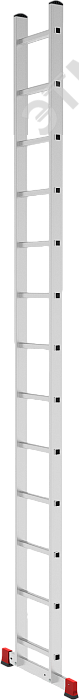 Изображение товара Алюминиевая лестница NV 2210 односекционная 13 ступеней для дома и работы