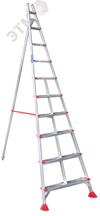 Изображение товара Стремянка алюминиевая садовая NV 3199, 1х10 ступеней 130 мм (шт) Изображение товара Стремянка алюминиевая садовая NV 3199, 1х10 ступеней 130 мм (шт)