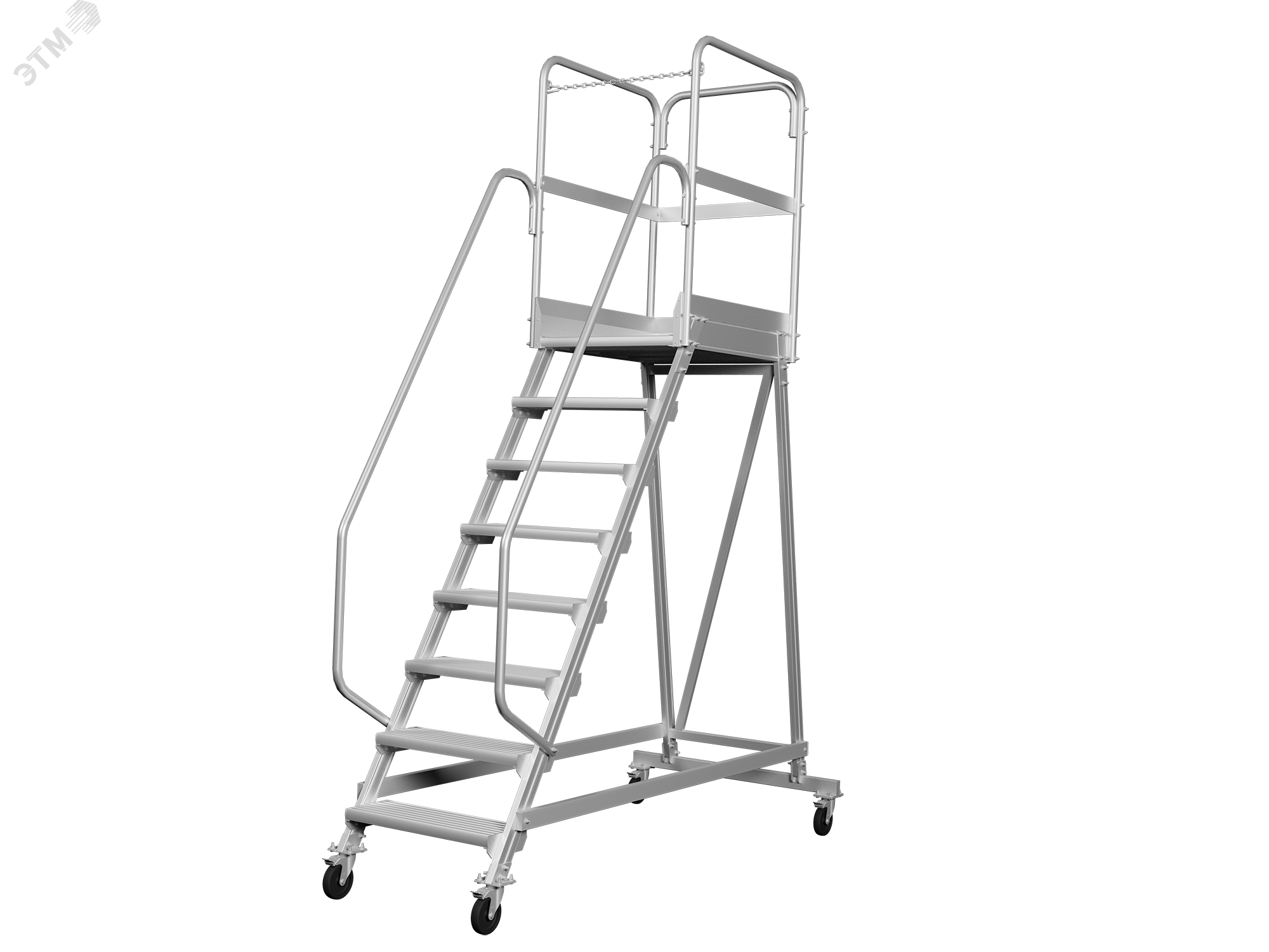 Изображение товара Лестница-стремянка NV 5511 Новая Высота 3,98 м рабочая высота