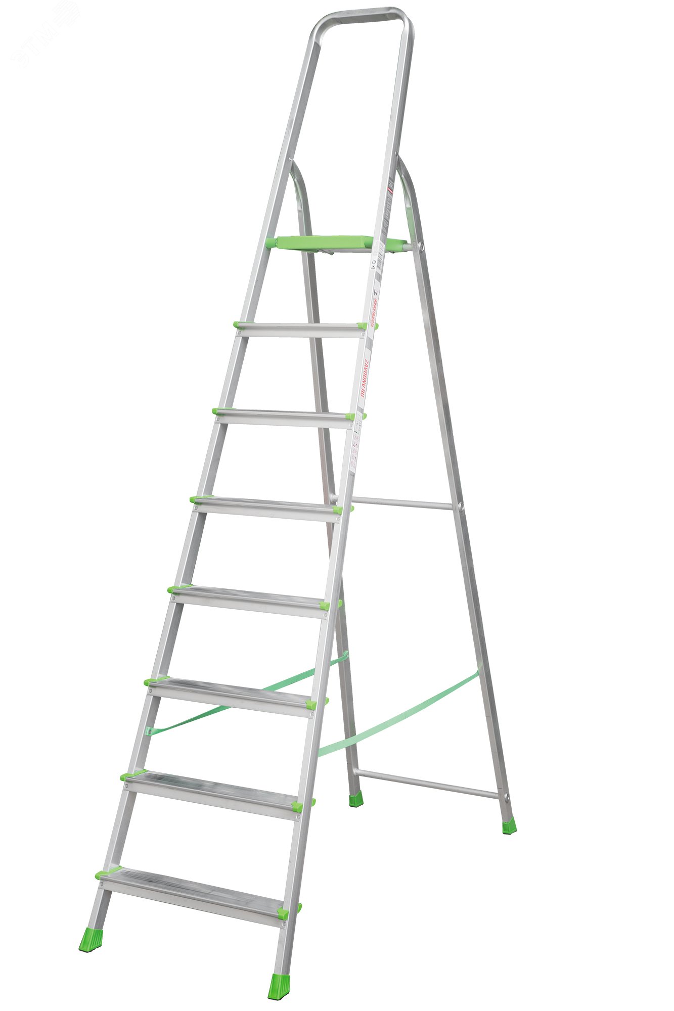 Изображение товара Алюминиевая стремянка NV 2110 8 ступеней повышенная безопасность Россия