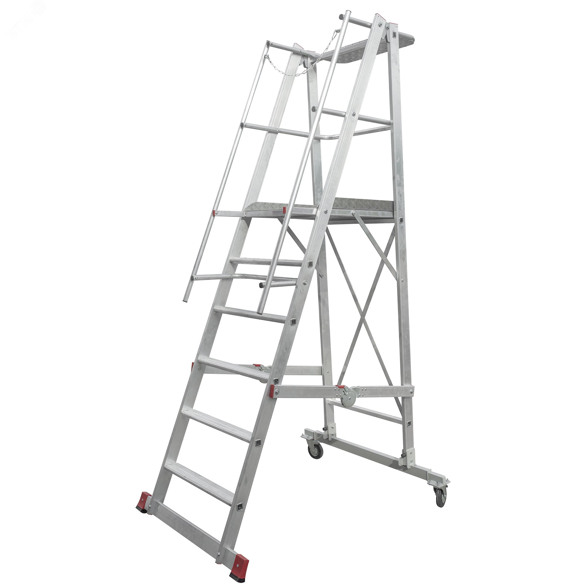 Изображение товара Лестница-стремянка НоваЯ Высота NV 5540 3.69 м 150 кг